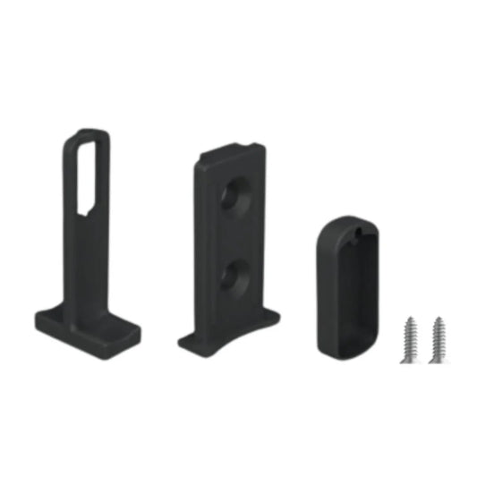 Suporte Topo e Ponteira p/ Cabideiro Vesto | Preto | 01 Unidade - Acessórios