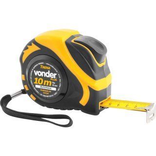 Trena Aço 10mX25mm Auto Trava Vd Plus | Vonder | 01 Unidade - Manuais