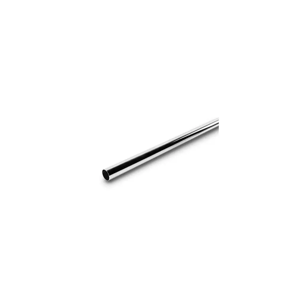 Tubo Cabideiro Redondo Cromado 25x0,50x3000mm - 21724 - GMET METALNOX